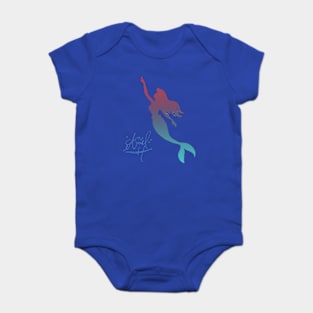 Ariel the little mermaid Baby Bodysuit